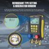 AUTOOL LM120 AC Manifold Gauge Refrigerant Identifier