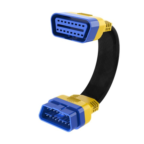 AUTOOL Car OBD2 II Enhanced Flexible Extension Male to Female Cable for Launch Easydiag/THINKDIAG/THINKDRIVER/ELM327 OBDII Cable