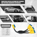 AUTOOL 35CM OBD2 Splitter Cable OBD2