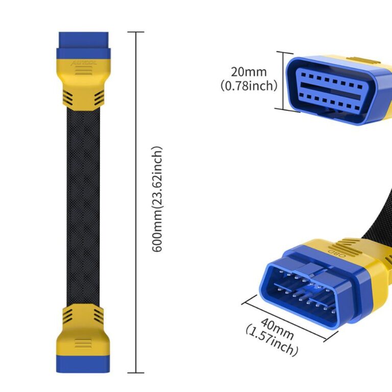 AUTOOL 60CM 16 Pin OBDII Enhanced