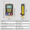 AUTOOL LM120 AC Manifold Gauge Refrigerant