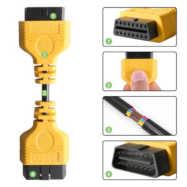 AUTOOL OBD2 extension cable
