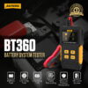 AUTOOL BT360 Digital Automotive Diagnostic Battery Tester Analyzer  Charging Scanner Tool
