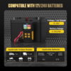 AUTOOL BT360 Digital Automotive Diagnostic Battery Tester Analyzer  Charging Scanner Tool