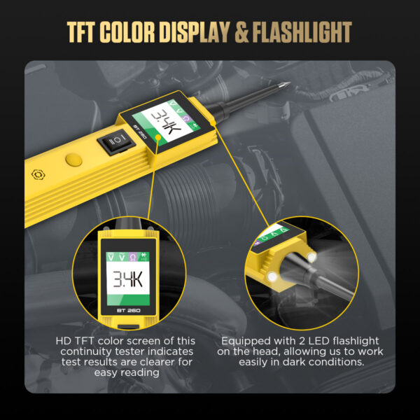 AUTOOL BT260 Electrical Circuit Tester For Trucks