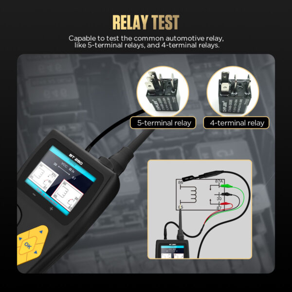 AUTOOL BT280 Electrical Circuit Tester Power Probe Electric System Tester