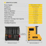 AUTOOL CT200 6-Cylinder Fuel Injector Cleaner and Tester-10 AUTOOL CT200 6기통 연료 분사기 세척 및 테스트기