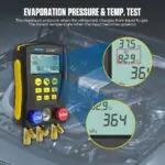 AUTOOL LM120 AC Manifold Gauge Refrigerant Identifier