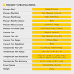 AUTOOL LM120 AC Manifold Gauge Refrigerant Identifier 7 AUTOOL LM120 AC Manifold Gauge Refrigerant Identifier