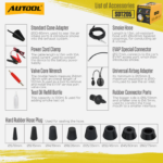 AUTOOL SDT205 Automotive Smoke Machine Leak Detector-11 AUTOOL SDT205 Automotive Smoke Machine Leak Detector with Air & Smoke Modes