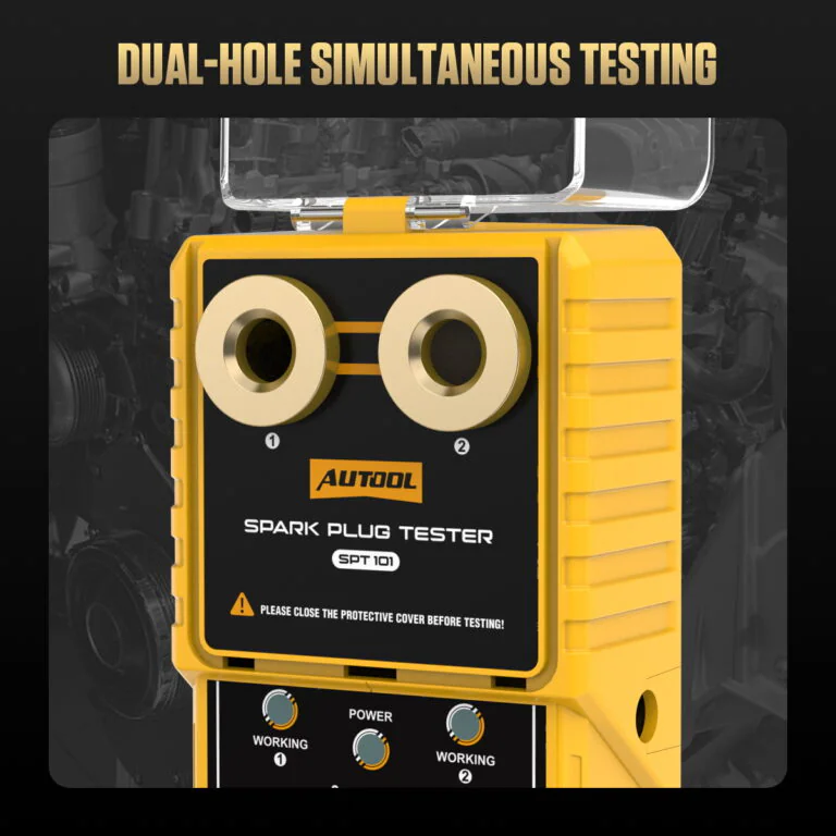 AUTOOL SPT101 Dual-Hole Spark Plug Tester-4 AUTOOL SPT101 Dual-Hole Spark Plug Tester
