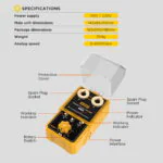 AUTOOL SPT101 Dual-Socket Spark Plug Tester, Up to 6000 RPM