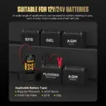 AUTOOL BT460 Car Battery Load Tester for 12V 24V