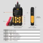 AUTOOL BT460 Car Battery Load Tester for 12V 24V