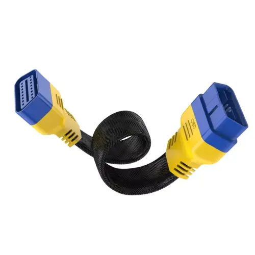 AUTOOL 20cm/30cm Gooseneck OBD2 Extension Cable