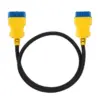 AUTOOL 100CM Car OBDII Extension Cable 16 Pin Male To Female OBD2 Connector 16Pin Diagnostic Tool ELM327 OBD2 Extended Adapter