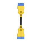 AUTOOL 20CM Car OBD2 Reinforced Nylon Extension Cord Male to Female Cable for Launch Easydiag/THINKDIAG/THINKDRIVER/ELM327 Cable