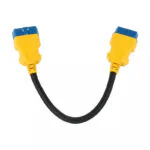 AUTOOL 36cm Braided OBD2 Extension Cable
