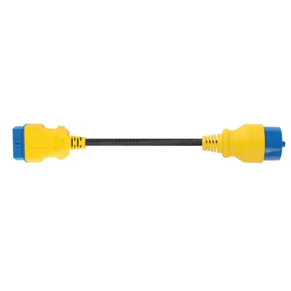 AUTOOL 40CM OBD2 Extension Cable Connector for BMW 20PIN to 16PIN OBD2 Adapter Wire Nylon OBDII Male to Female Extension Cord