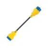 AUTOOL 40CM OBD2 Extension Cable Connector for BMW 20PIN to 16PIN OBD2 Adapter Wire Nylon OBDII Male to Female Extension Cord