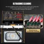 AUTOOL Nettoyant et testeur d'injecteurs de carburant CT150 pour moteurs 4 cylindres