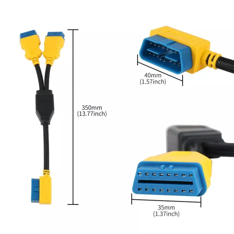 AUTOOL 35CM OBD2 Cable Connector OBD2