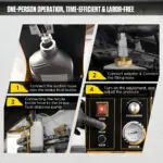 AUTOOL AST605 Car Pulsating Brake Fluid Exchanger