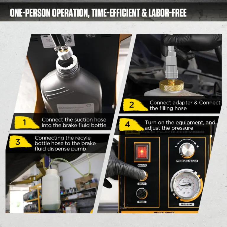 AUTOOL AST605 Car Pulsating Brake Fluid Exchanger