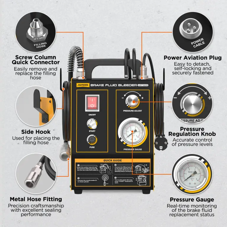 AUTOOL AST605 Car Pulsating Brake Fluid Exchanger
