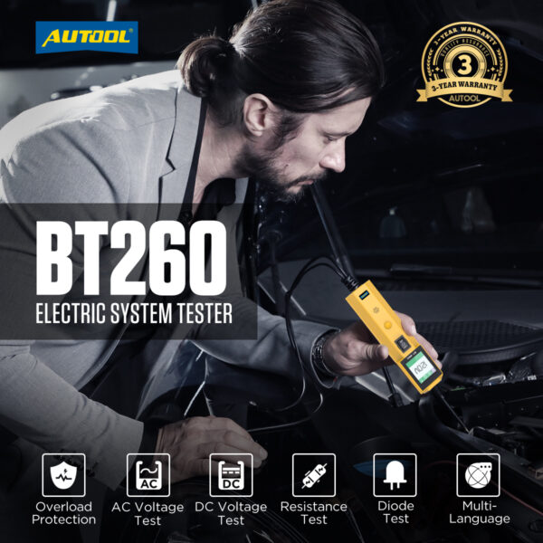 AUTOOL BT260 Electrical Circuit Tester