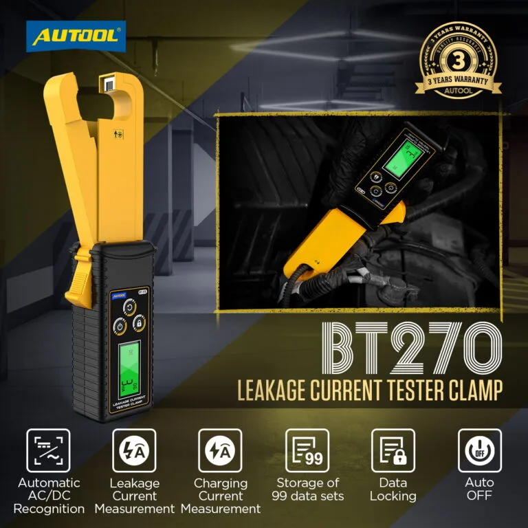 AUTOOL BT270 Clamp On Amp Meter