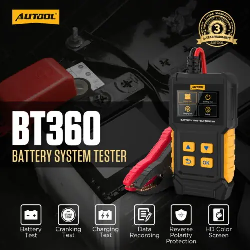 AUTOOL BT360 Digital Diagnostic Battery Tester