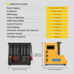 AUTOOL CT200 Injector Ultrasonic Cleaner amp