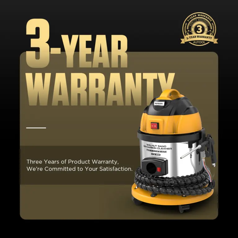 AUTOOL HTS558 Walnut Blaster Engine Cleaner