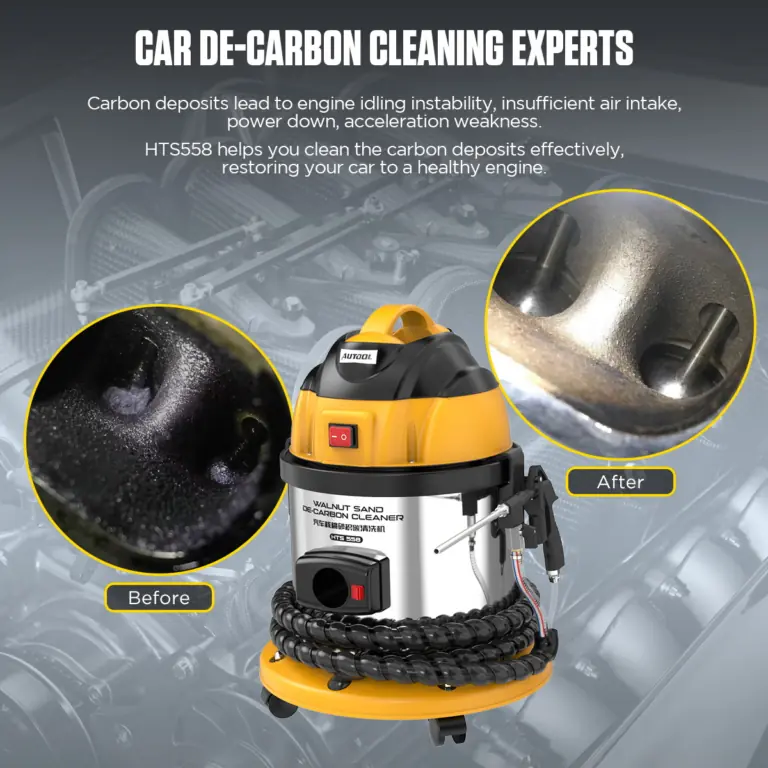 AUTOOL HTS558 Walnut Blaster Engine Cleaner