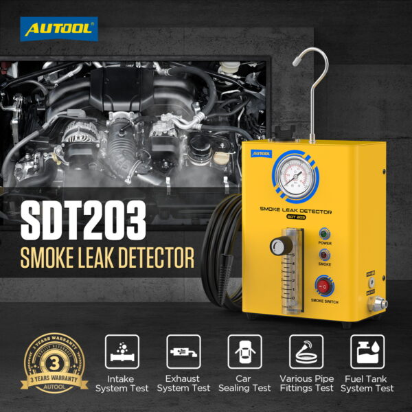 AUTOOL SDT203 EVAP Smoke Machine Vacuum
