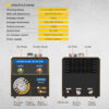 AUTOOL SDT205 Automotive Smoke Machine Leak Detector