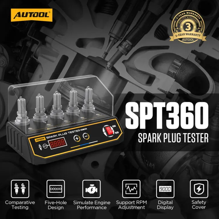 AUTOOL Testeur de bougies d'allumage SPT360 - Diagnostic