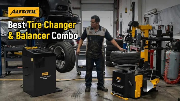 Tire Changer and Wheel Balancer Combo for Your Workshop