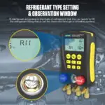 AUTOOL LM120+ Digital Refrigerant Gauges Hvac Gauges
