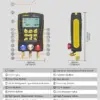 AUTOOL LM120+ Digital Refrigerant Gauges Hvac Gauges