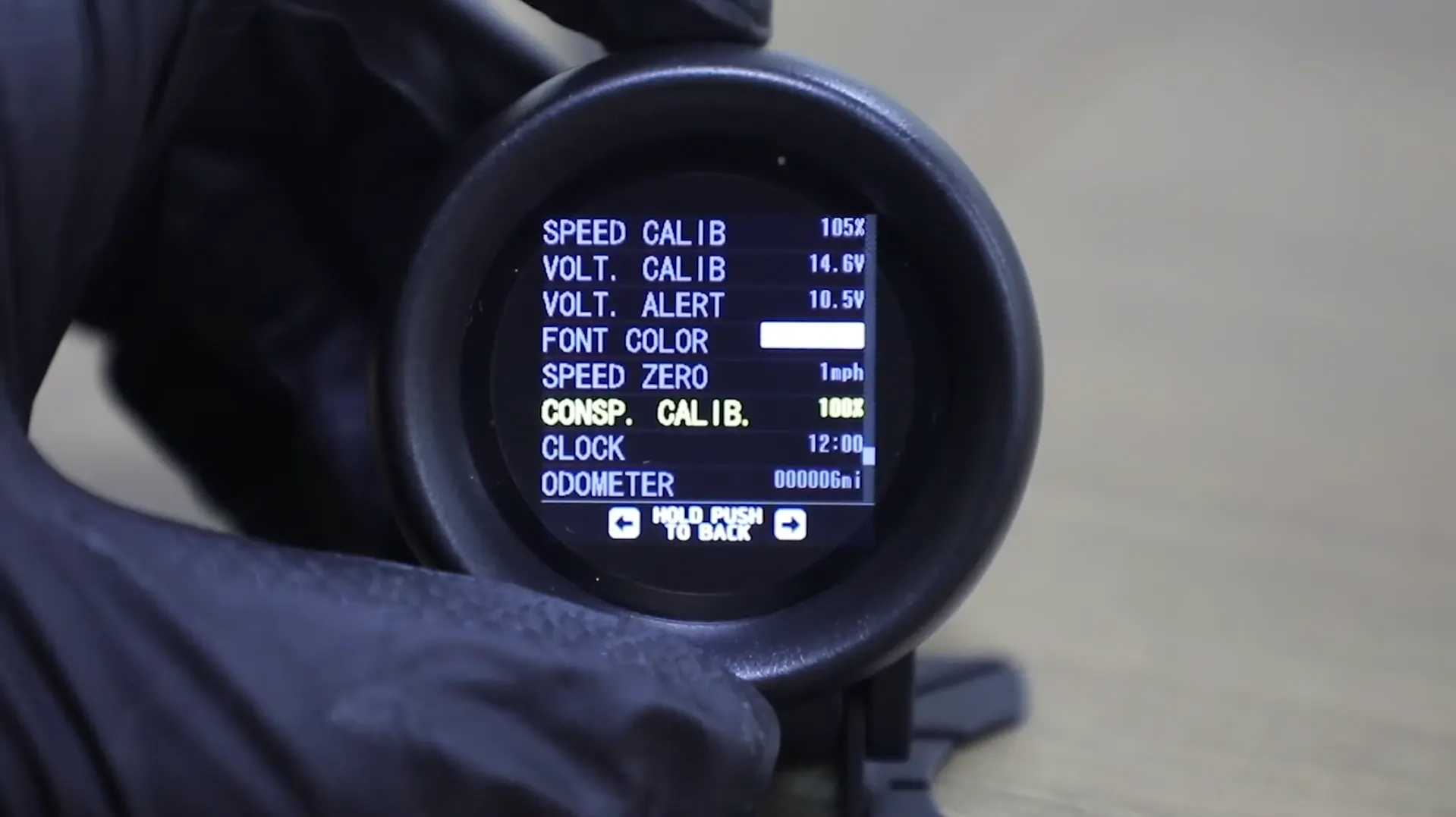 AUTOOL X60 confirm fuel consumption calibration