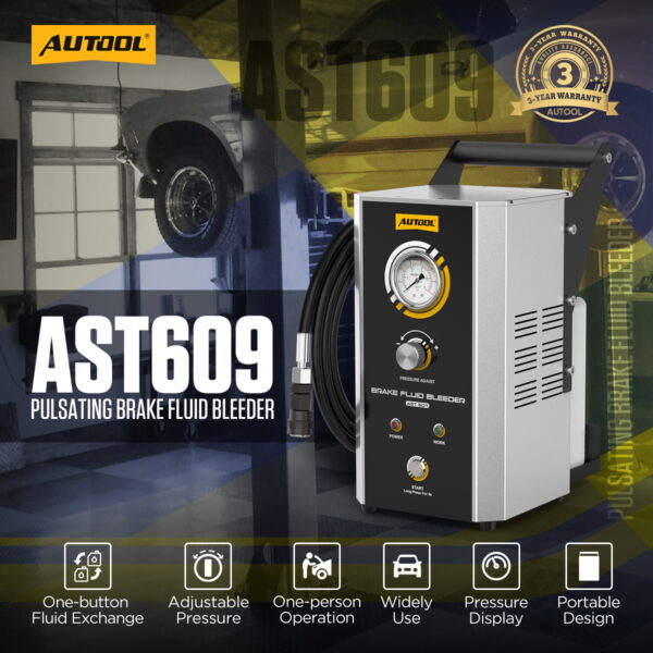 AUTOOL AST609 Car Pulsating Brake Fluid Change Kit