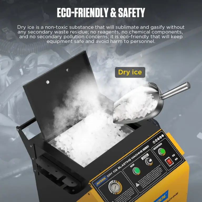 AUTOOL HTS708 Dry Ice Blasting Cleaning Machine