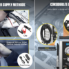 AUTOOL AST609 Car Pulsating Brake Fluid Change Kit