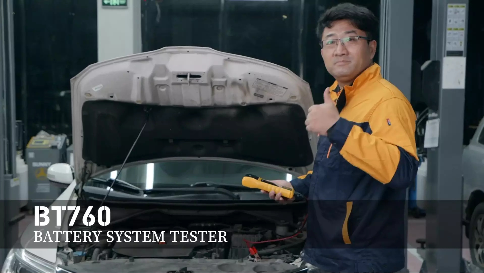 How to test a car battery with a right tester guide cover