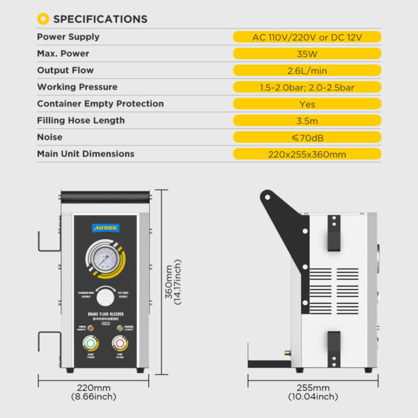 AUTOOL CT450 Ultrasonic Fuel Injector Cleaner