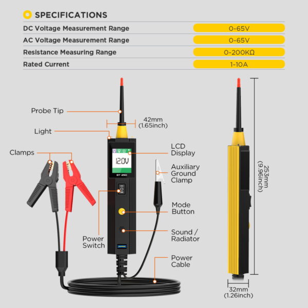 AUTOOL EM365 Power Inverter New Version