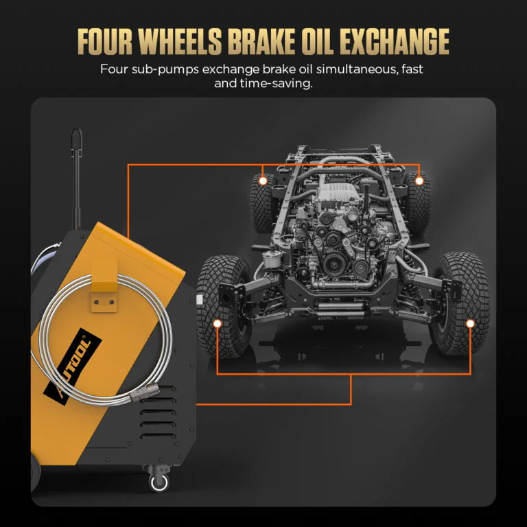 AUTOOL AST618 Four-Wheel Pulsating Brake Fluid Exchanger