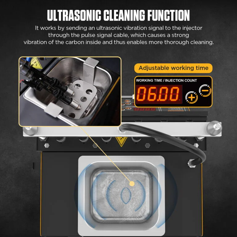 AUTOOL CT400 6-Cylinder GDI/EFI/FSI Fuel Injector Cleaner and Tester